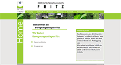 Desktop Screenshot of beregnungsanlagen-fritz.de